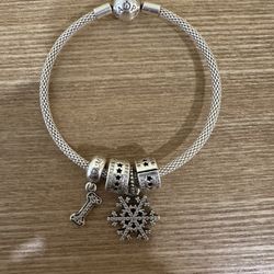 Holidays Silver Pandora Bracelet 