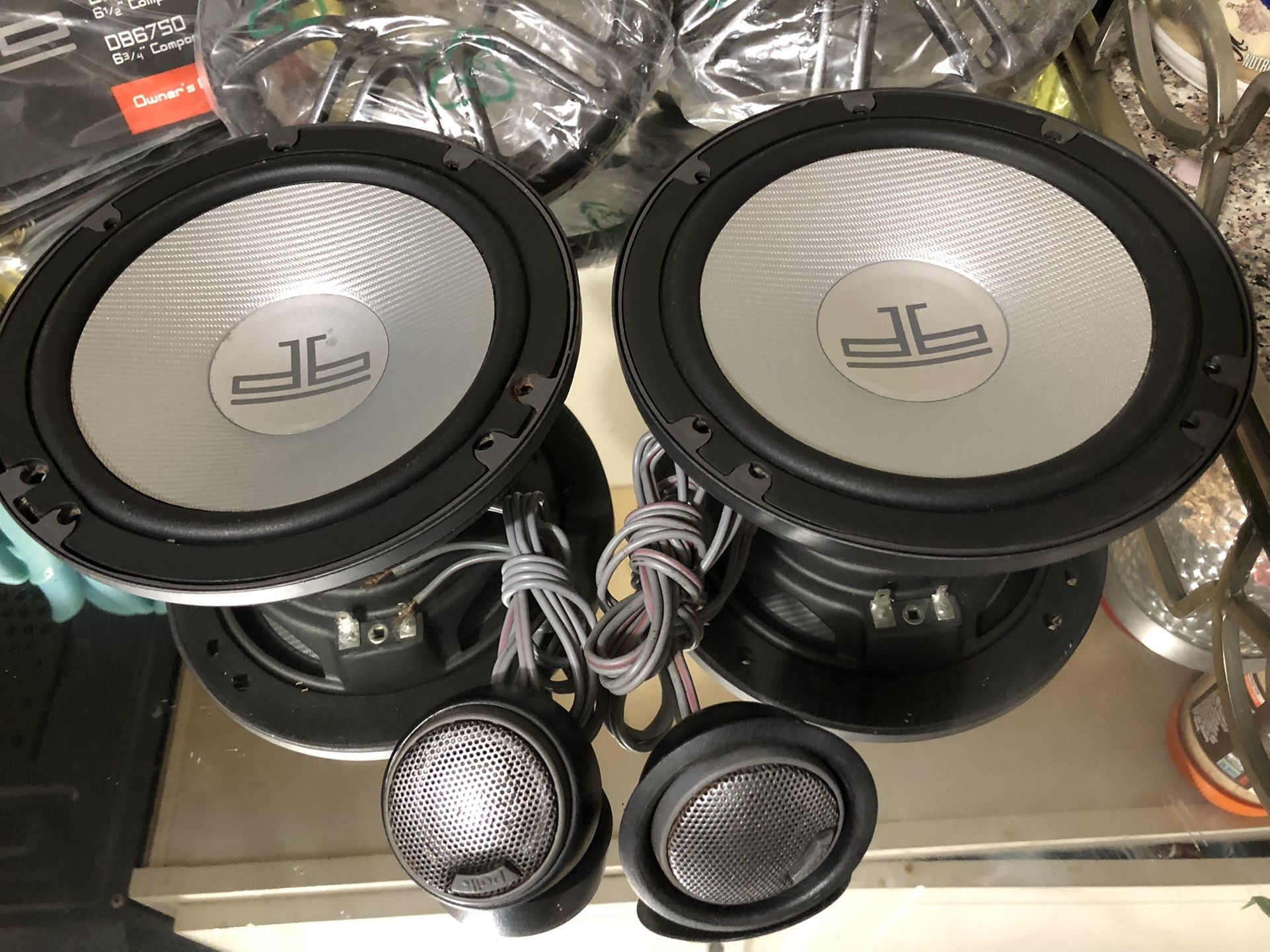 Polk the Audio speakers 6 1/2 And 2 Tweeters