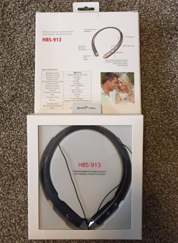 Tone Plus 913 Bluetooth Headset for iPhone/Android