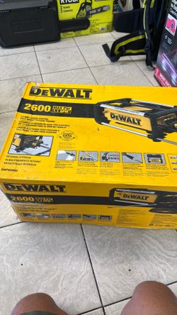 Dewalt 2600 psi pressure washer