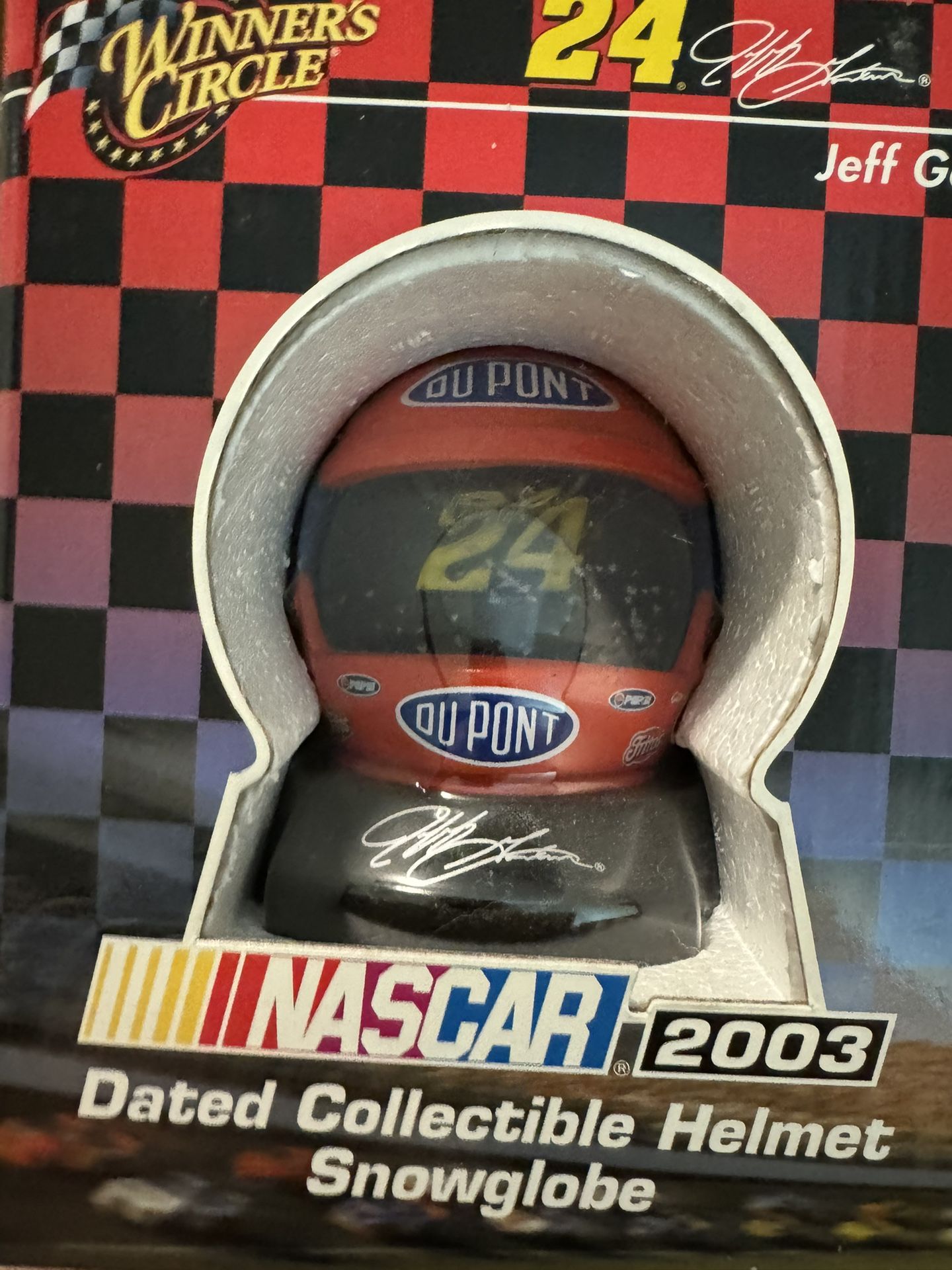 NASCAR 2003 Snow globe