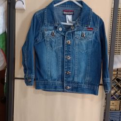 Toddler 2T Levi Jacket / Hoodie 'Hustle' Sweat Shirt