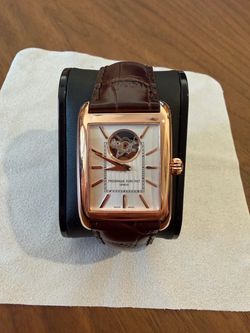 Frederique Constant Carree Open Heart Watch