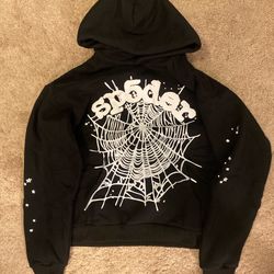 Black And White Spider Hoodie