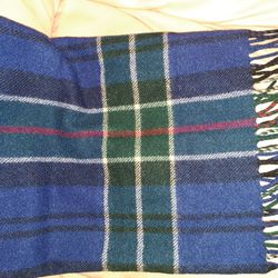 Vintage 1960's Brant Forde Wool Lap Blanket