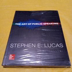 The Art Of Public Speaking By Stephen E Lucas