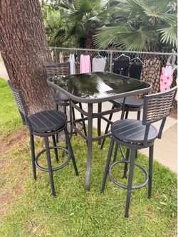 High table chairs