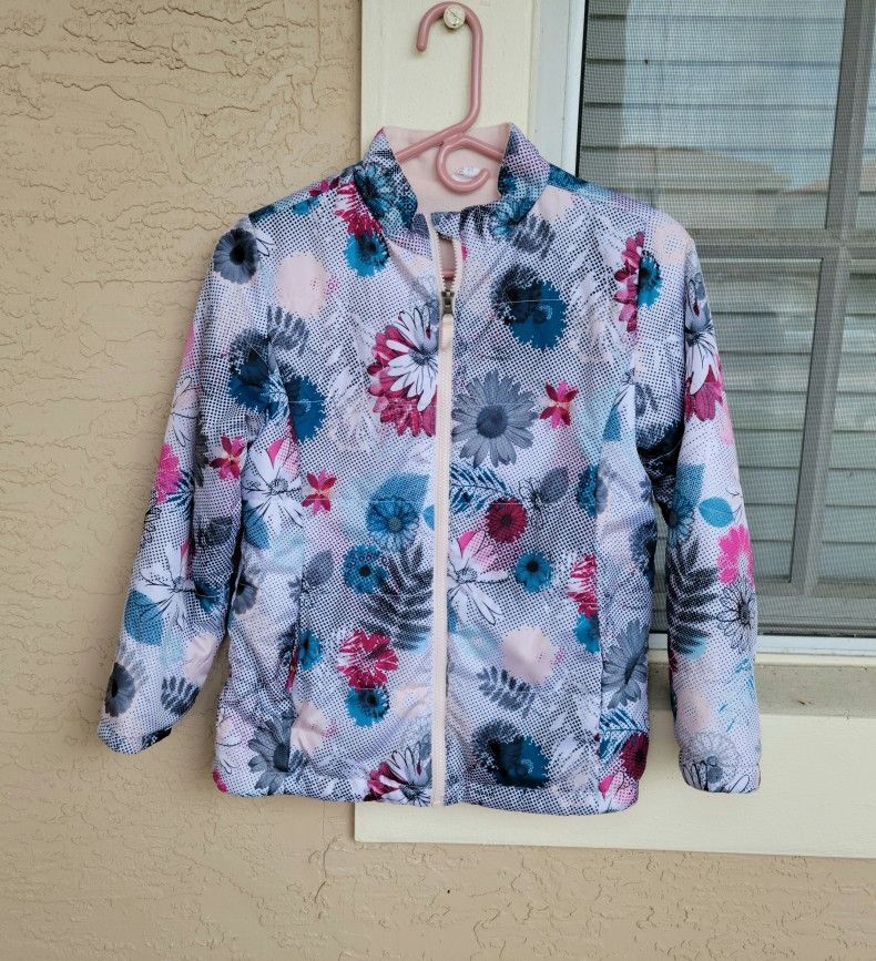 GIRLS SIZE L (10-12) JACKET...LIGHTWEIGHT & VERY SOFT