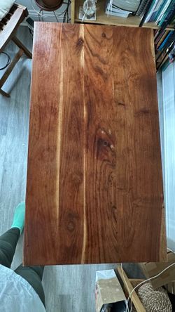Wooden desk