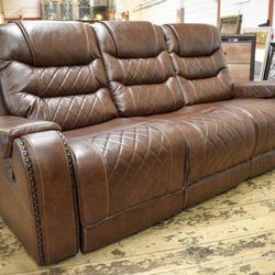 Double Reclining Sofa Couch With İnterest Free Payment Options 