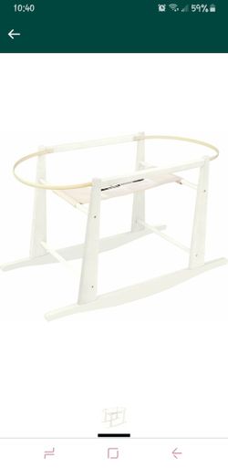 White Jolly Jumper Bassinet Stand