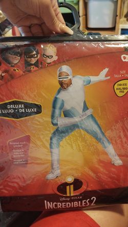 Incredibles 2 Frozone Costume XXL