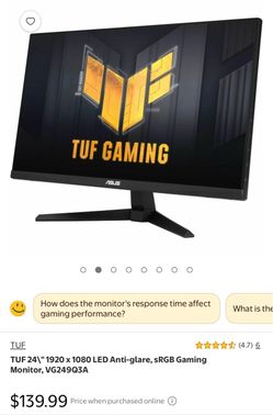 ASUS TUF Gaming Monitor