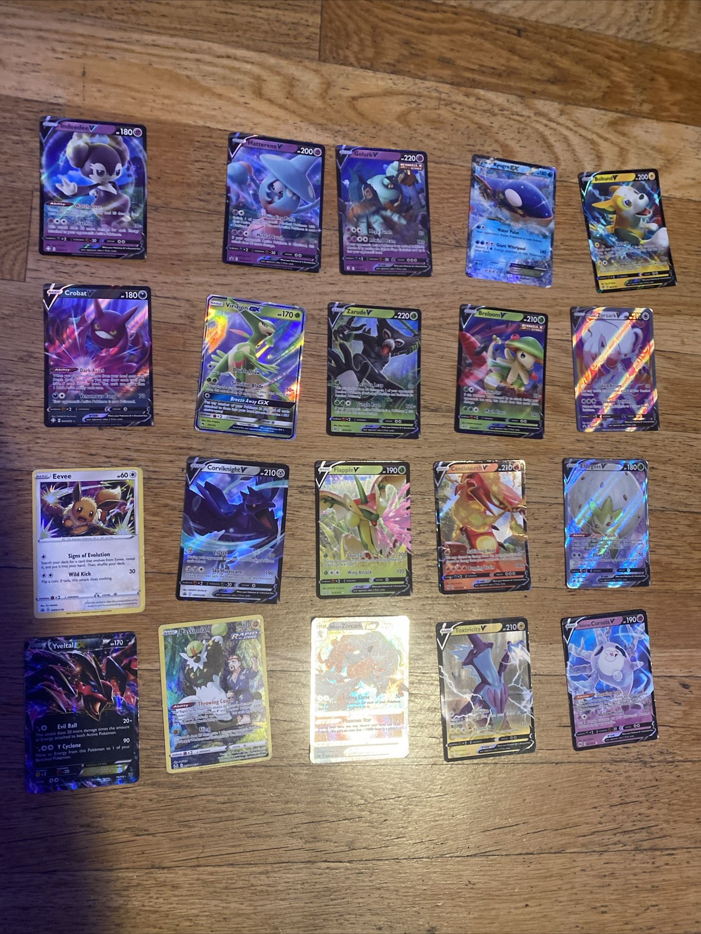 Pokemon Card Lot ( V’s Gx’s Ex’s Vstar’s Full Art’s)