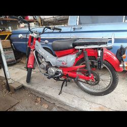 1972 k4 Trail 90 Ct  possibleCombo Elite 250 Honda