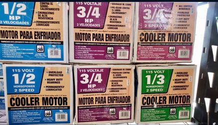 Dial Evaporative Cooler Motor
