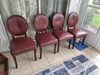 Free 4 dining chairs