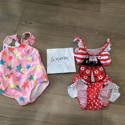 2 6 Month Baby Girl Bathing suits 