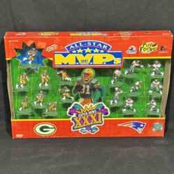 Super Bowl XXXI. Packers and Patriots 