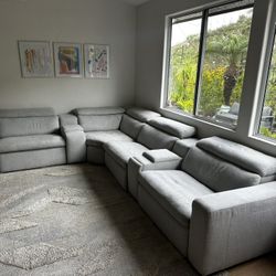 Large Sectional Couch-Heavily Used