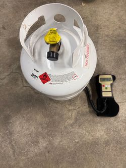 Empty 20lb Butane tank