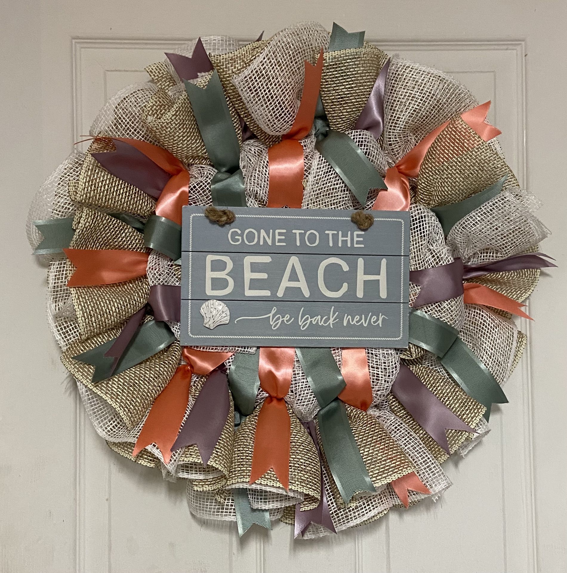 Beach Theme Wreath