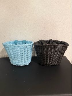 Milisten Woven Bicycle Basket – Multifunctional Handlebar Basket