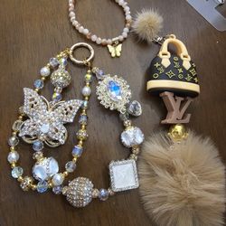 Fancy Pen Phone Charm Set