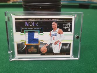 2023-24 Panini Noir Russell Westbrook /25