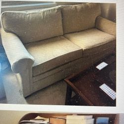 Loveseat And Coffee Table With Matching Mirror