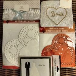 Wedding Accessories And Decor Set