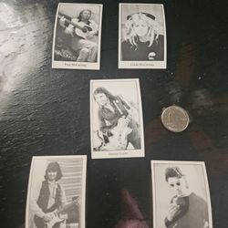 RARE PAUL McCARTNEY &  WINGS 1979 PROMO TRADING CARDS 