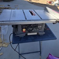 Craftsman Tablesaw With NEW BLADE