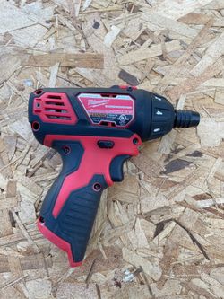 Milwaukee cordless M12 screwdriver tool only