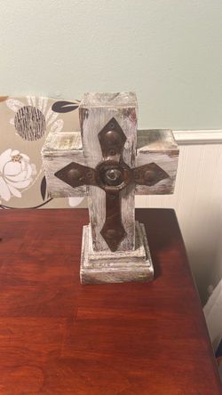 Wooden and metal Cross