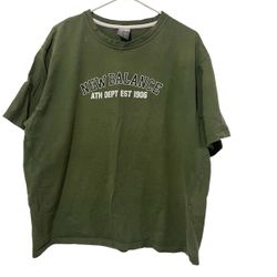 New Balance Shirt Men Size 2XL Green Short Sleeve Tee Established 1906 Crew Neck
