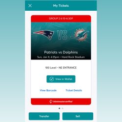 Miami Dolphins Tickets