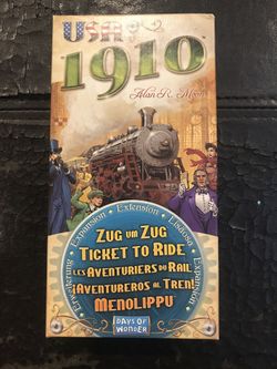 Ticket To Ride USA 1910 Expansion