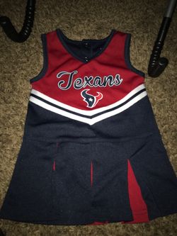 18m Texan cheerleading outfit