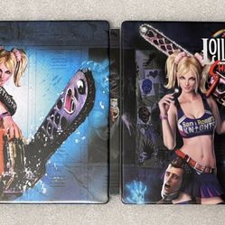Lollipop Chainsaw Custom made Steelbook Case only for PS4/PS5/Xbox (No Game) New and Sealed