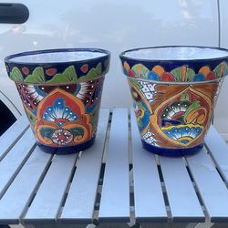 Mexican style pots