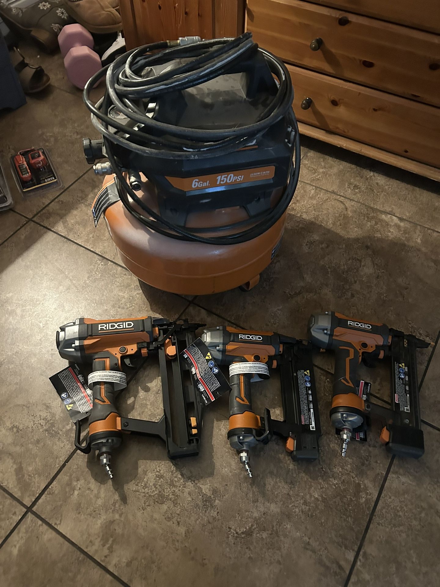 RIDGID Pancake Compressor Like New