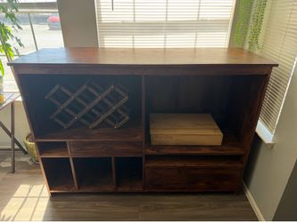 Wooden Bar stand/ shelf