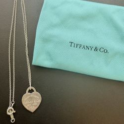 Tiffany & Co. Silver Return To Tiffany Necklace