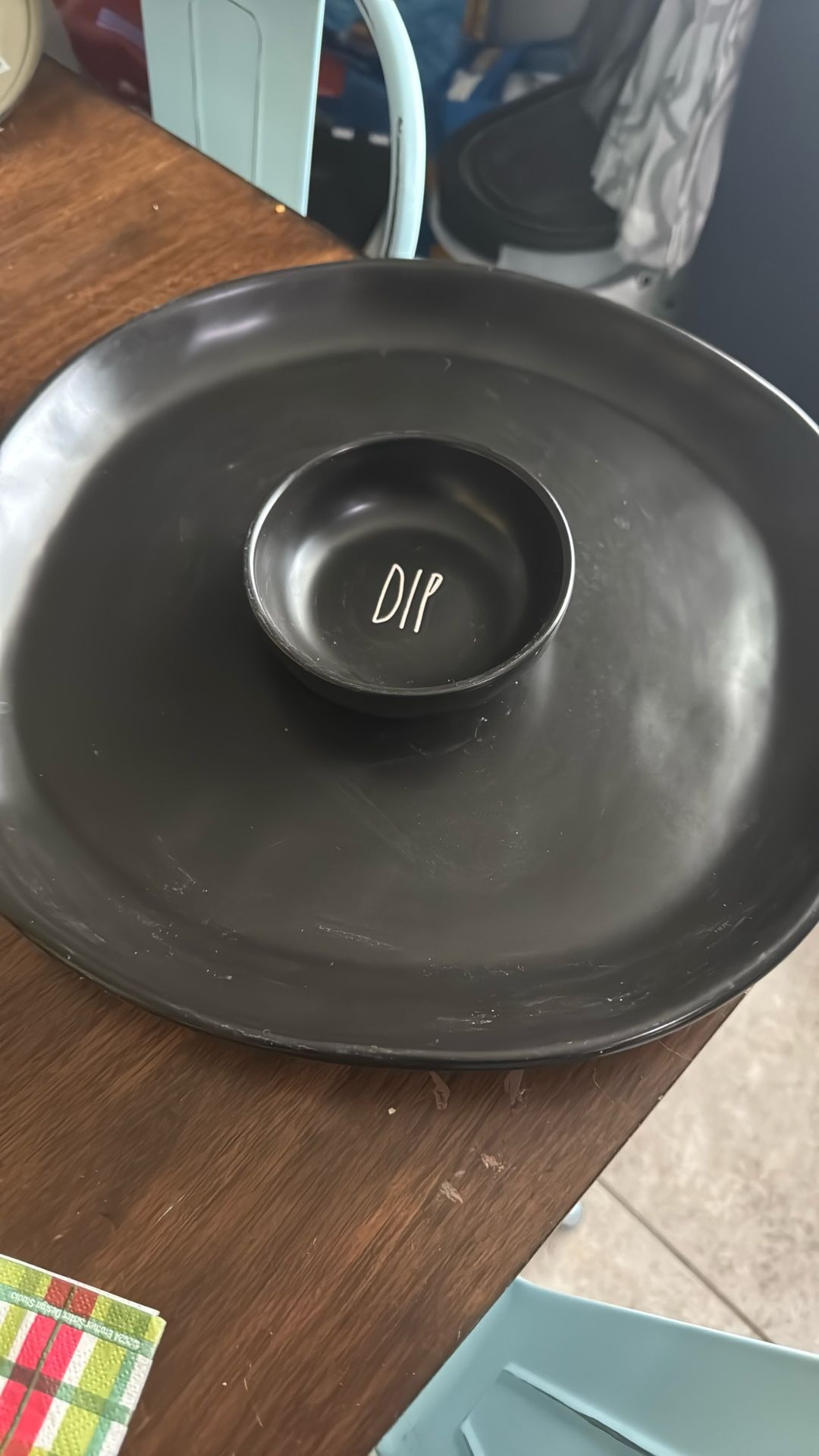 Rae Dunn Chip And Dip