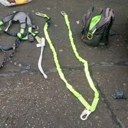 Safety Harnesses And Climbing Gear
