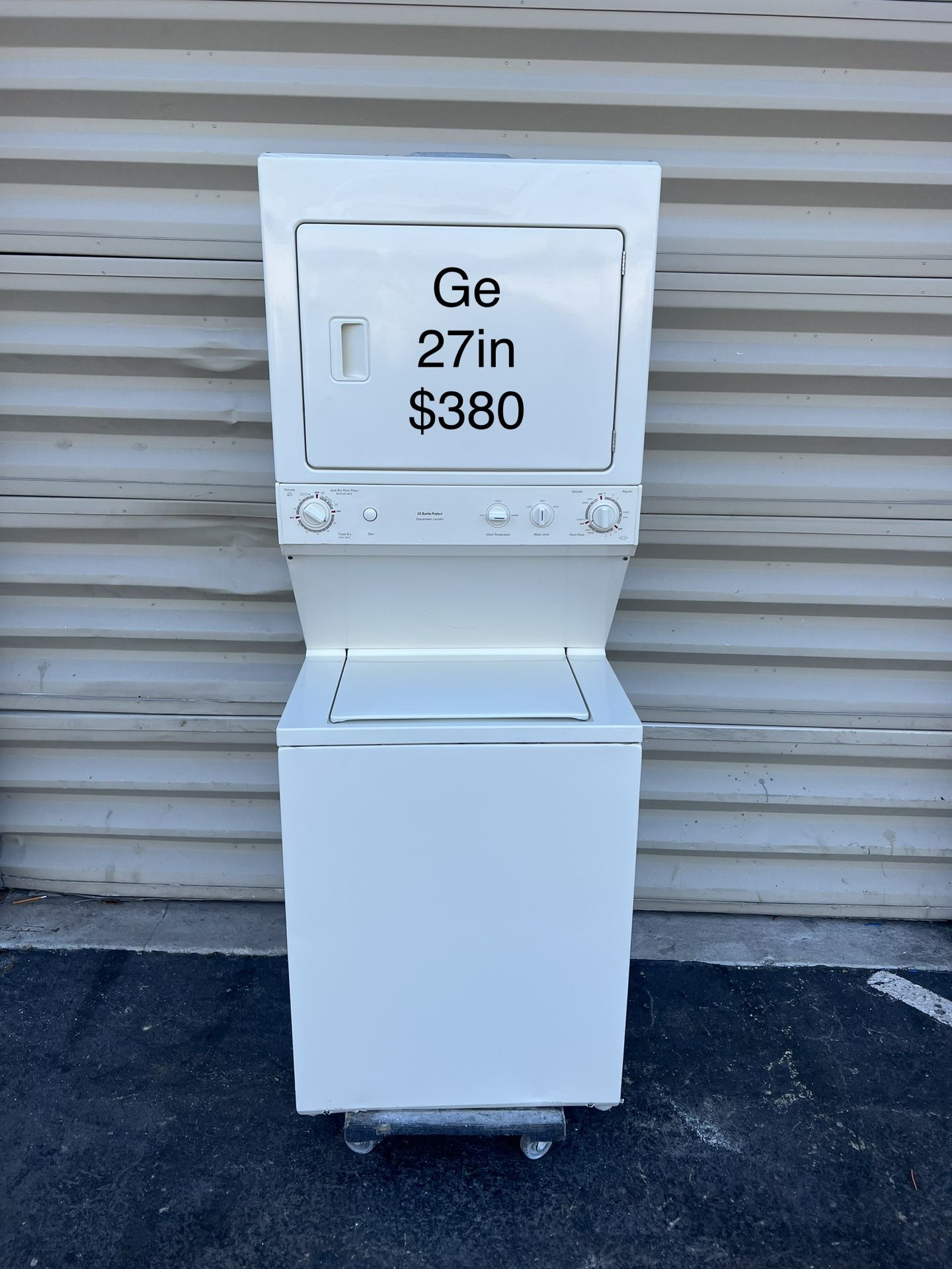 Ge Stackable Washer Dryer