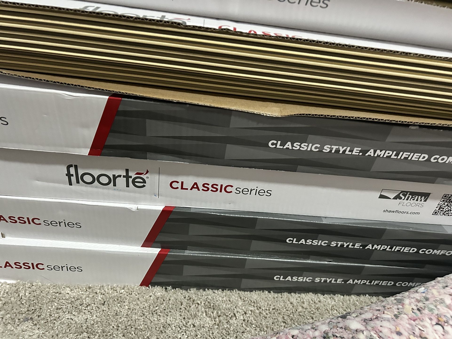 Shaw LVP 50 Boxes (About 1220 Sq. Ft) Acclimated (New)