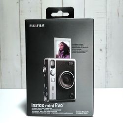 Fujifilm Instax Mini EVO Polaroid Camera (Bundle)