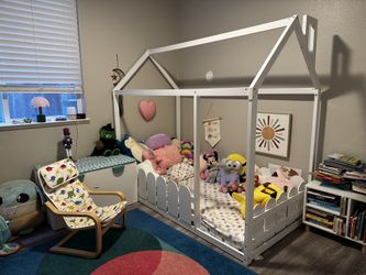 Kids House Style Twin Bed